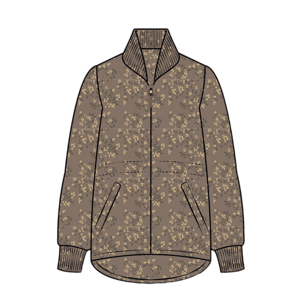 Hovedbilde BRUSE,Fløen Jacket, softshell,Sinopia Fresco AOP ...