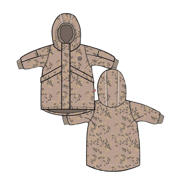 Hovedbilde BRUSE,EIK Jacket,Mahogany Rose AOP Flower